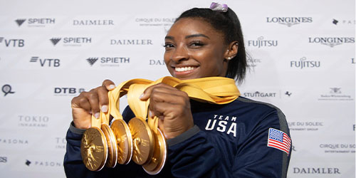 Legendary Simone Biles wins HISTORIC SEVENTH national title in dominating fashion