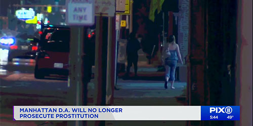 Manhattan district attorney ends prosecution of prostitution;