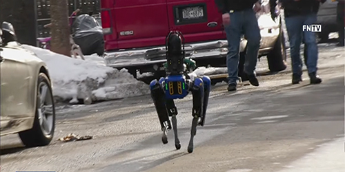 NYPD uses robot dog during police operation